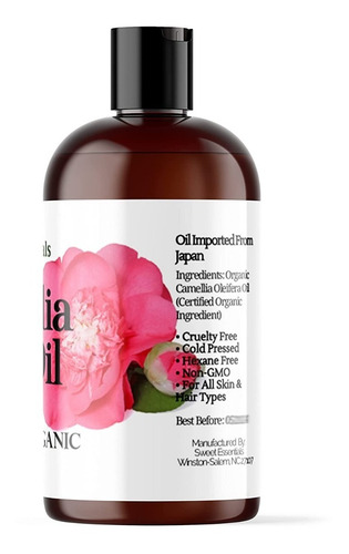 Imagen 2 de 5 de Aceite Camelia Organico 4 Oz