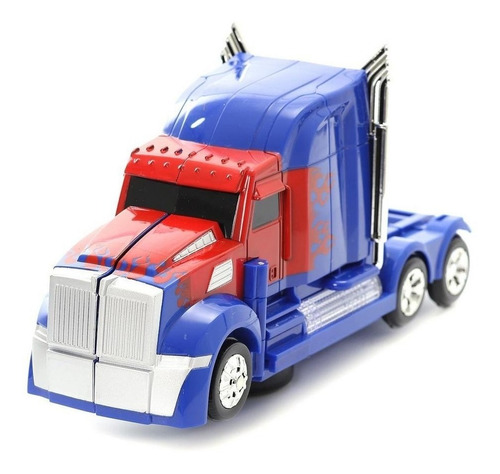 Transformers Camión Con Luz Y Sonido Avanza Esquiva + Pilas