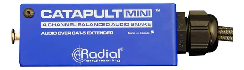 Radial Catapult Mini Tx Cat 5 Serpiente De Audio