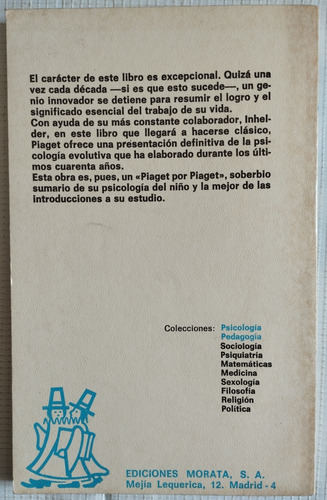 Psicología Del Niño J Piaget Libro Q (Usado)