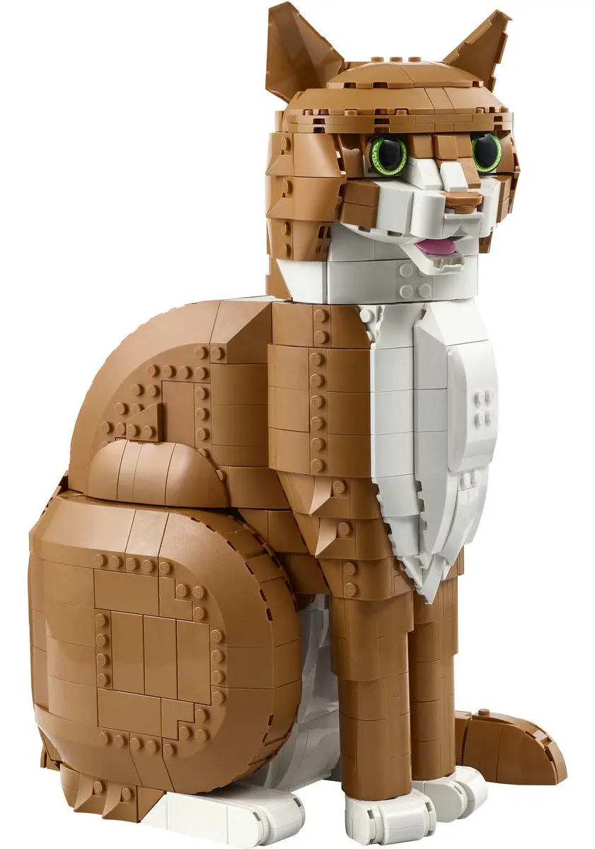 Figura de construção LEGO® Ideas Orange Cat 21376