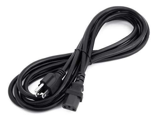 Cable De Poder / Alimentación Para Pc 1.2 Mts. 10a - Nuevo