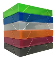 Comprar Caja Archivo Polip. Con Elastico Binderplus A4 De 4,5 Cm Color