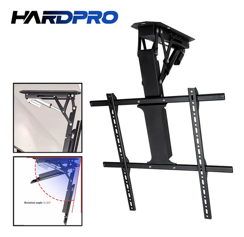 Soporte Tv Techo Motorizado Brazo Hidráulico 32-75 Control R