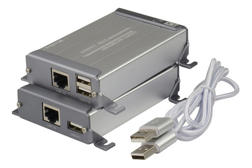 Imagen 1 de 6 de Extensores Hdmi Por Utp De 100m Con Usb Teclado Y Mouse