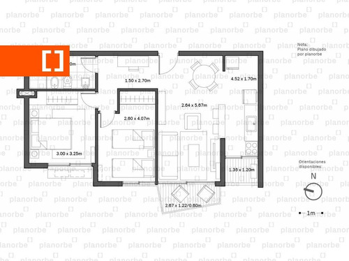 Venta De Apartamento Obra Construcción 2 Dormitorios En Centro, Nostrum Central Unidad 1202
