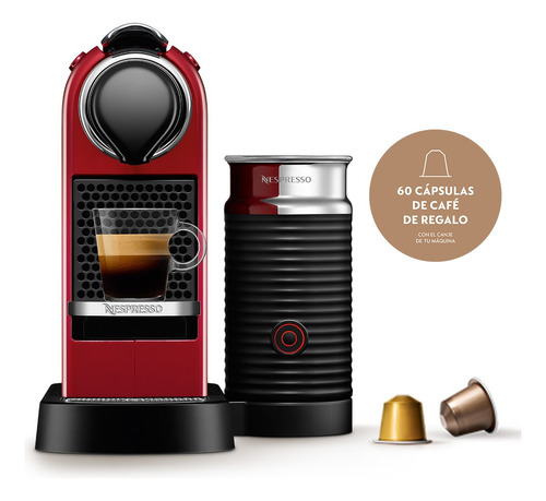 Nespresso Citiz &milk Cherry Pack Ton (c123-ar-cr-ne)