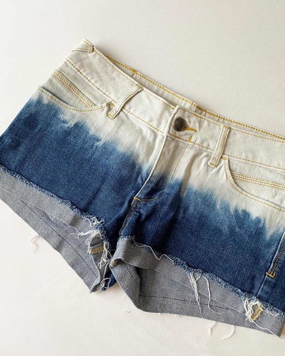 Short De Jean Degradé Efecto Ombre Oferta