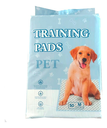 Pañal De Entrenamiento Para Tu Mascota Talla  M  50uni