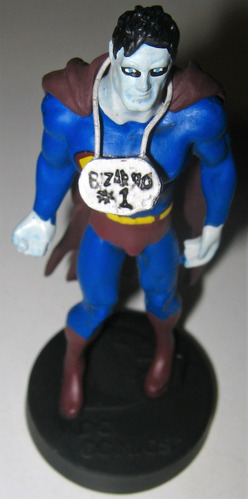 Bizarro Dc Comic Grijalbo Aleaciones Metalicas C/base 10cm