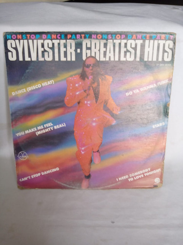 Lp - Silvester - Greatest Hits - Nonstop Dance Party - 1984 (Usado)