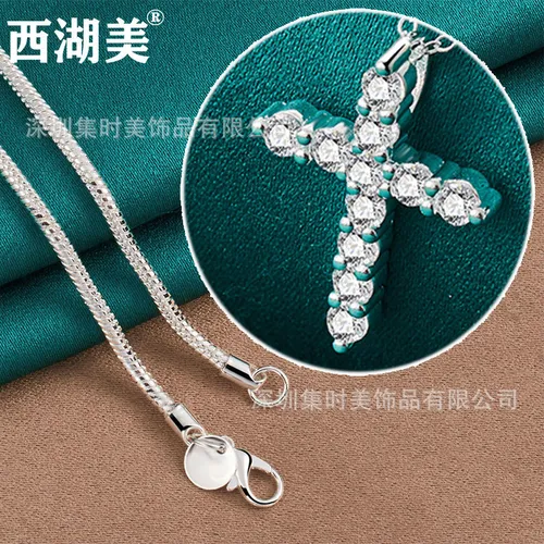 CollectionPlata De Ley Circonio Cúbico Pave Two-Tone Roped