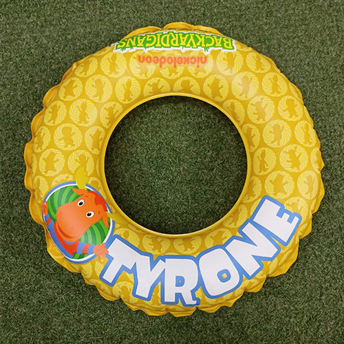 Boia Redonda Backyardigans Amarelo Tyrone Queima De Estoque