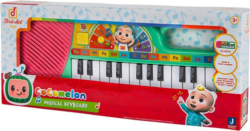 Imagen 1 de 4 de Piano Didactico Cocomelon First Act