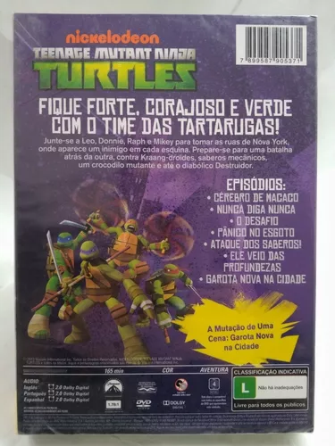 DVD As tartarugas Ninja O Destruidor - TMNT desenho animado Nickelodeon -  DONATELLO edição