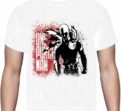 One Punch Man - Saitama - Polera Anime - Cyco Records 