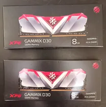 Comprar Memorias Ram Ddr4 8gb 3200mhz Xpg Gammix D30 Roja (par)