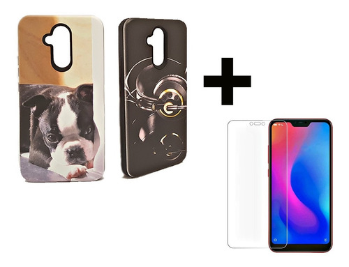 Protector Tpu Rígido Huawei Mate 20 Lite + Vidrio Templado