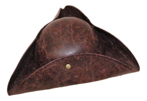 Chapéu De De De Couro Falso Chapéu Tricórnio Chapéu