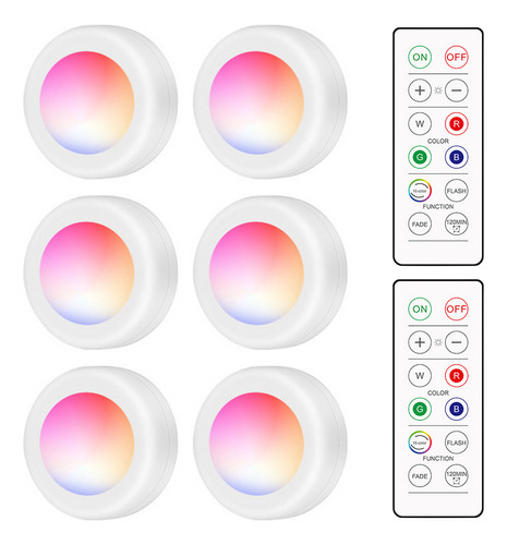 Juego De Lámparas Led De Funcionamiento Inalámbrico Para Coc