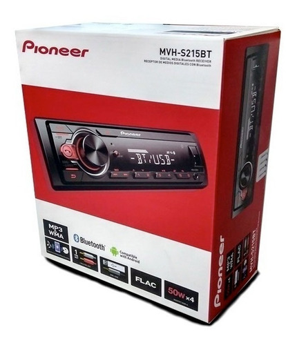 Stereo Pioneer Mvh 215 Bluetooth Usb Aux Nuevo 295 New 2019
