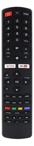 Control Remoto Hitachi Smart Tv Netflix Youtube