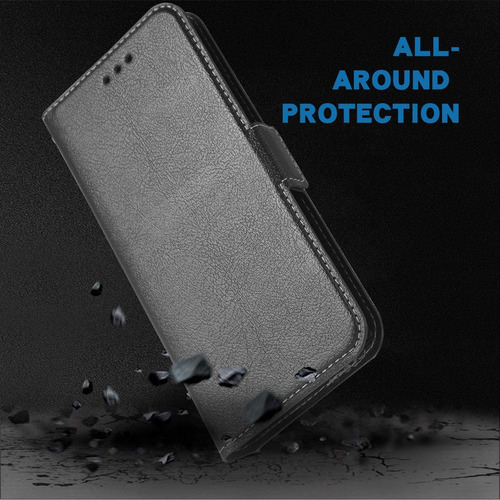 Funda Tipo Cartera Blackberry Key2 Con Correa De Muñeca Lf10