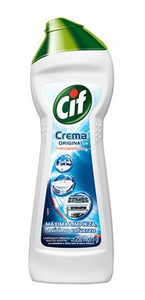 Imagen 2 de 4 de Limpiador Crema Cif Original Con Microparticulas X 375gr