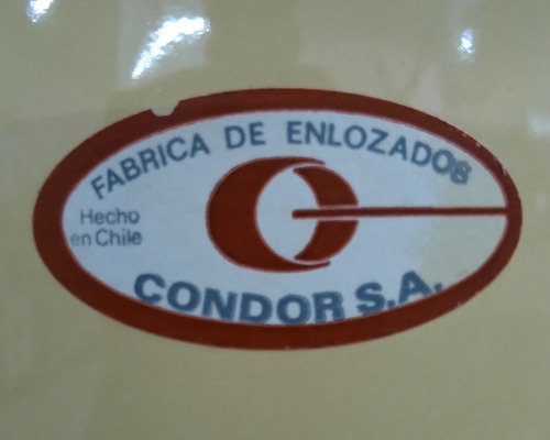 Cacerola Enlozada Antigua Condor 24 Cm Con Detalles Beige