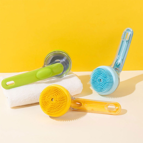(gn) Cepillo Dispensador De Champú Para Perros, Peine De Mas