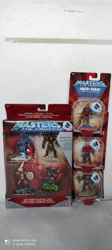 Mattel Mini Figuras Masters Of The Universe Año 2002.