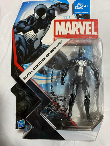 Spider-man Black Costume Marvel Universe Serie 5 #007