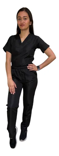 Uniforme Antifluido Scrub Médico Mujer + Obsequios Lavables