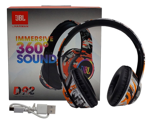 Audífonos Jbl D92 360° Sound Inalámbrico Bluetooth Sd
