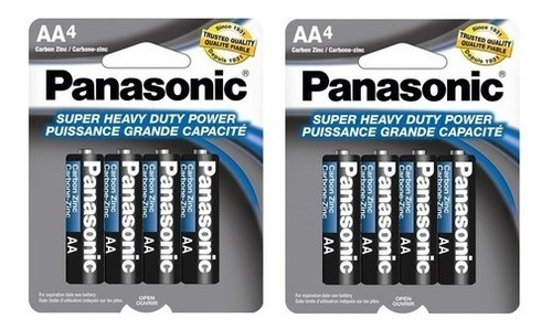 Pila Bateria Aa Panasonic Blister 8 Unidades