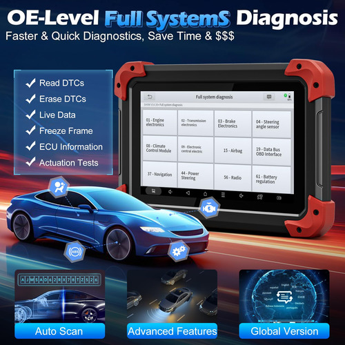 Escáner De Coche Xtool D7 Obd2 Herramienta De Escaneo Bidire