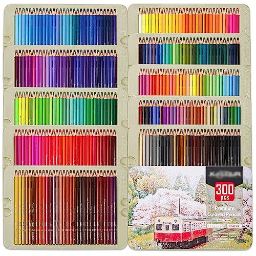 Liruxun Art Graffiti Oil Color Lead Painting Set 300 Color I