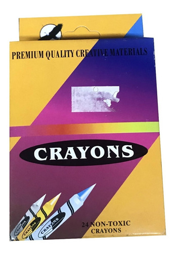 Crayon Crayones Ceritas Ceras X24