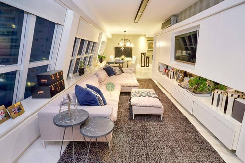 Imagem 4 de 22 de Apartamento Finamente Mobiliado Com 4 Dormitórios- Centro - Ap6295