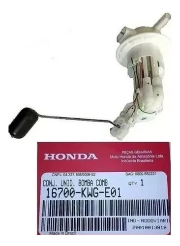 Bomba De Combustível Original Honda Cg/ Fan/ Titan 160 