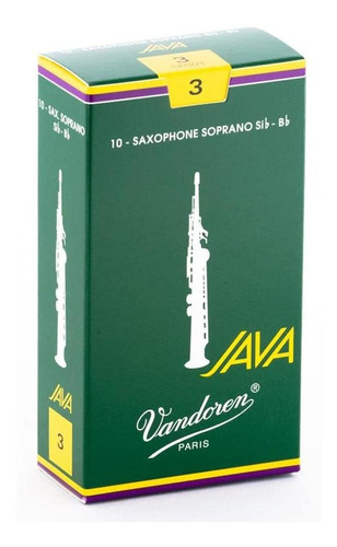 Cañas Sax Soprano Vandoren Java (caja C/10)