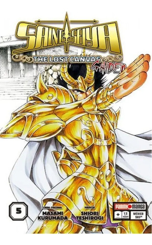 Manga Saint Seiya Lost Canvas Gaiden Tomo 05 - Mexico