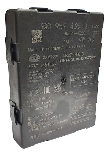 Módulo De Comando Sistema Keyless Vw Taos T-cross 3q0959435q