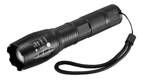 Lampara Tactica 3000 Lumens Ultra Cree Led Recargable T6