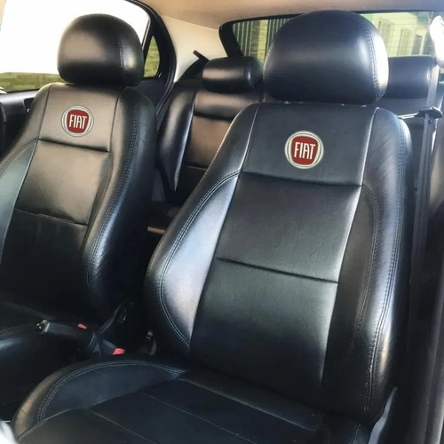 Capa De Banco Fiat Strada Couro Cs 90 A 2024 Luxo Kit