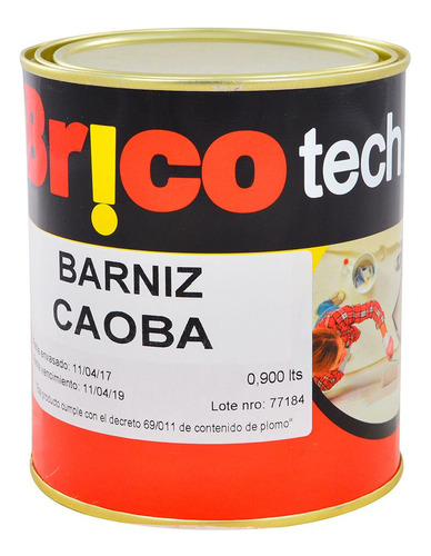 Barniz Caoba Brico-tech 900ml