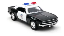 Comprar Carrinho Miniatura Da Policia Em Ferro Escala 1\u002F32 De 12cm Cor Camaro Ss