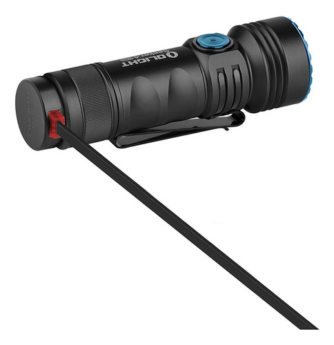Linterna Olight Seeker 4 Mini - 1200 Lumens + Luz Uv 365nm Blanco Negro