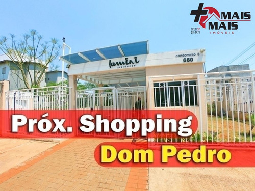 Imagem 1 de 15 de Santa Genebra Lumini Iii, 2 Dormitórios, Suíte, Condomínio Barato - Lumi300a