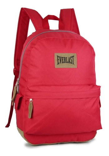 Mochila Everlast Original Acolchada Reforzada Modelo Gamuza